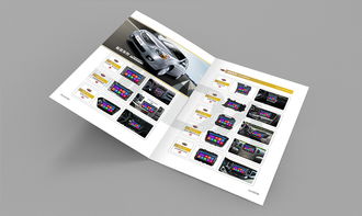 金凡達導航產(chǎn)品畫冊設計 電腦圖文設計制作的創(chuàng)新實踐